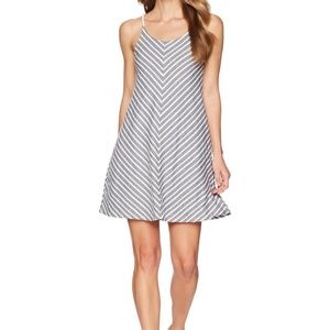 Prana Seacoast Dress Coverup Chevron Stripes